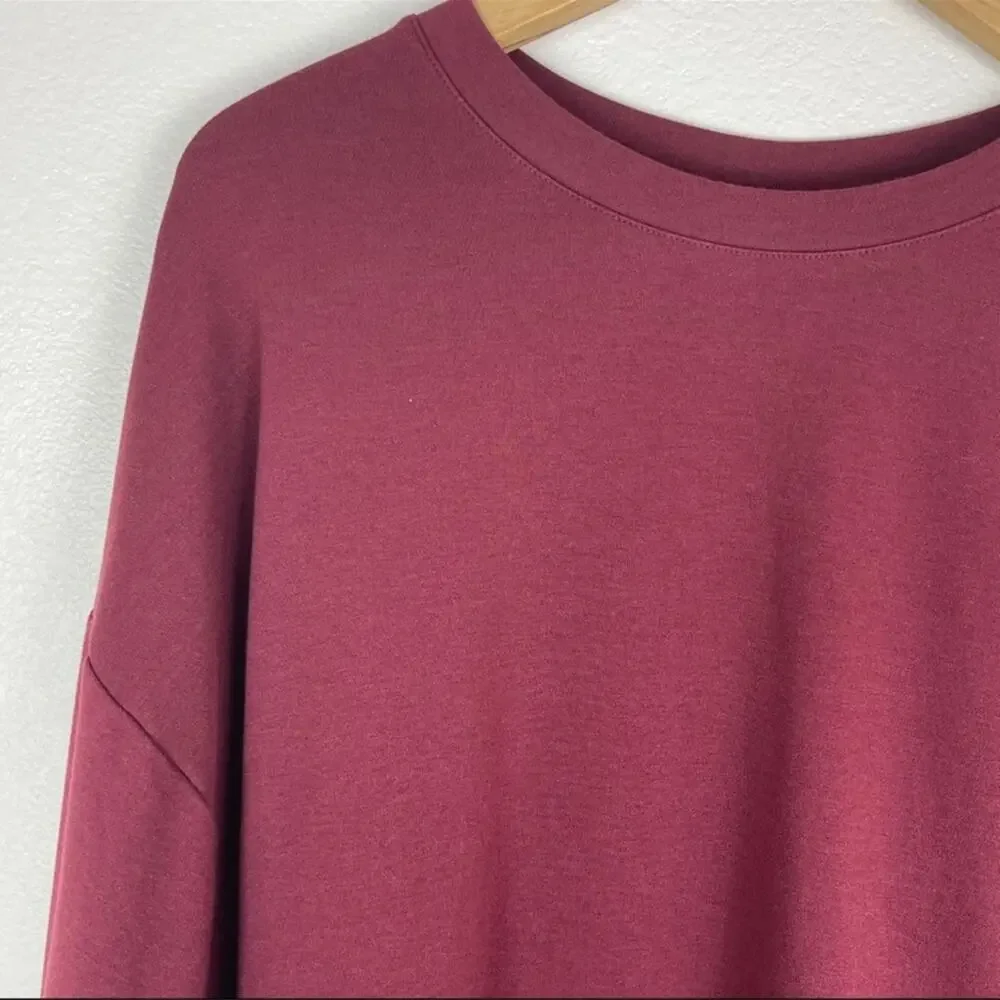 Fabletics Sadie Scrunched Sleeve Pullover Sweatshirt - Picture 4 of 9